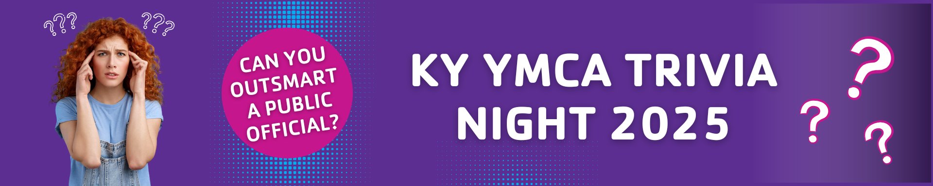 Click here to learn more about the KY YMCA Trivia Night - Are you smarter than an elective official?